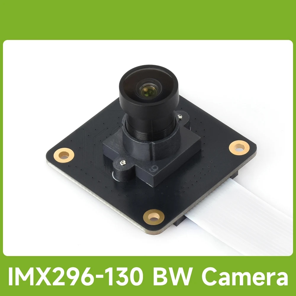 Raspberry Pi Global Shutter Camera Imx296 - 웨이브셰어 IMX296 1.6MP M12 단일 카메라,