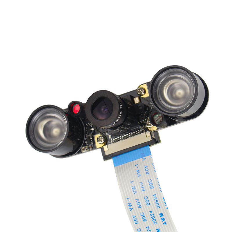 라즈베리 파이 야간 투시경 카메라(2개의 적외선 5MP - Raspberry Pi Global Shutter Camera Imx296 리뷰 및 가격