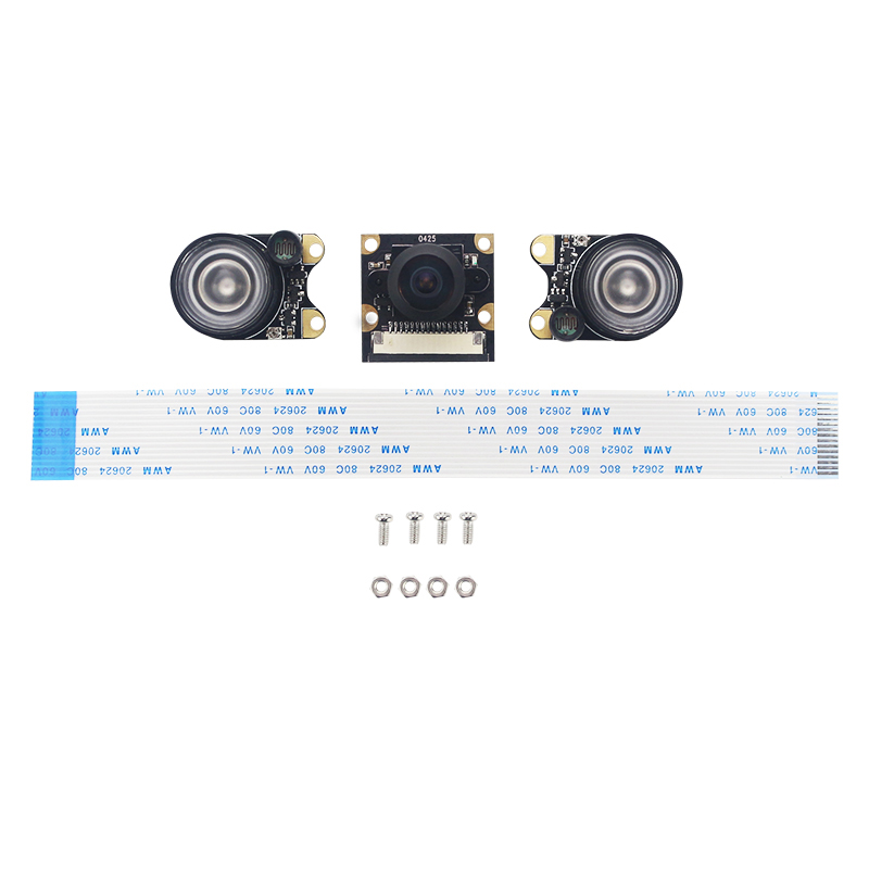 라즈베리 파이 5 8MP 카메라 나이트 비전 160 ° - Raspberry Pi Global Shutter Camera Imx296 리뷰 및 가격